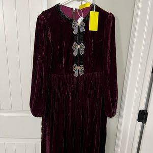 Saloni Camille Bow Dress DUPE